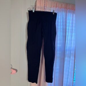 HALARA Black Women's Leggings 7/8 Length Booty Sculpt